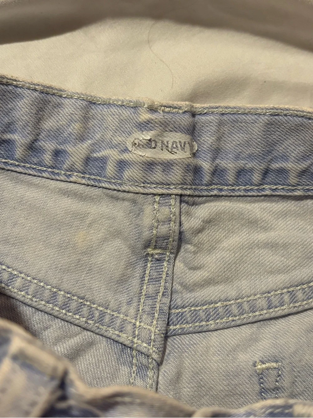 Old Navy Light Blue Denim Cutoff Shorts